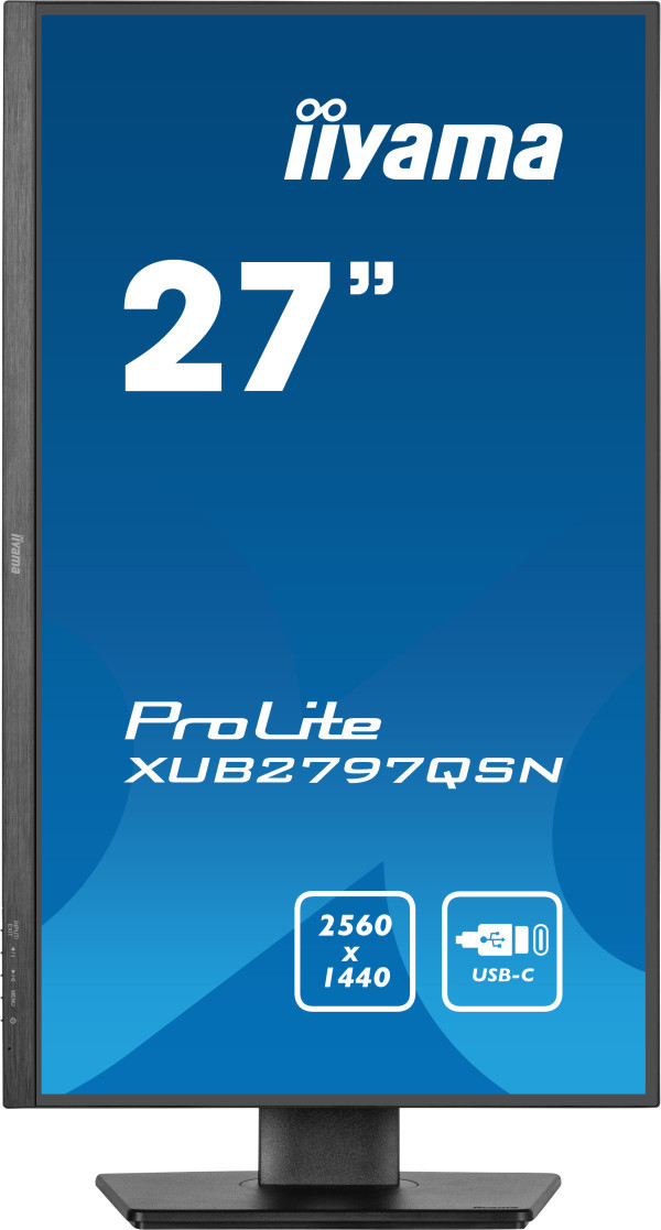 Monitor 27'' Iiyama XUB2797QSN-B2 IPS 2560x1440100Hz1msHDMIDPUSBzvučnici