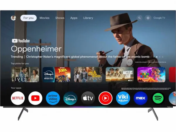 TESLA Televizor O65S949GUS/OLED/65''/UHD/Smart/Google TV/siva