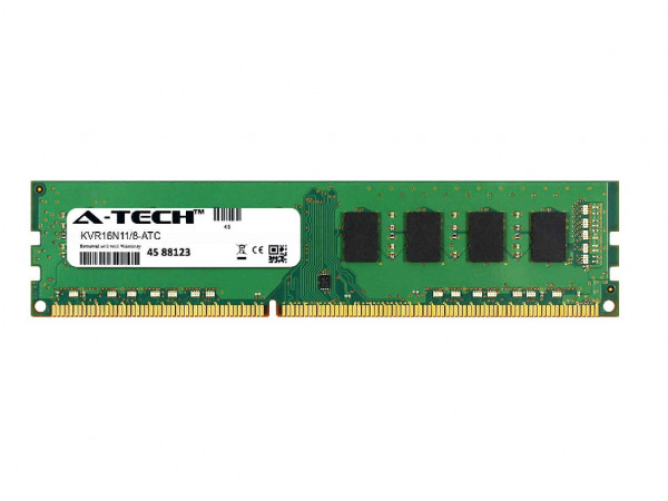 Memorija KINGSTON KVR16N11/8 8GB/DIMM/DDR3/1600MHz/crna