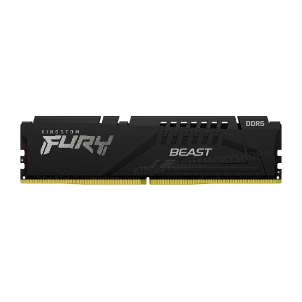 Memorija KINGSTON FURY BEAST KF552C40BB/8 8GB/DIMM/DDR5/5200MHz/crna