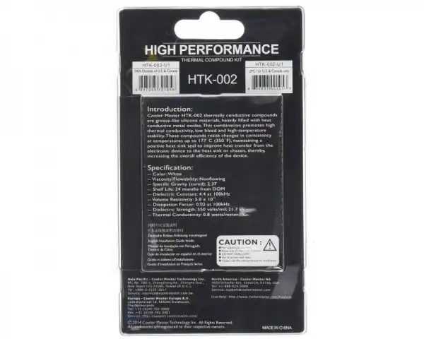 COOLER MASTER Termalna pasta (HTK-002-U1-GP)