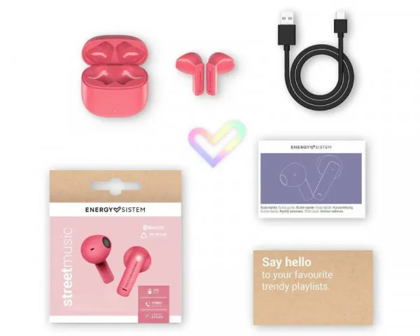 ENERGY SISTEM Coral StreetMusic slušalice crvene (M45922) 