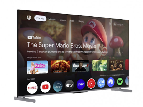 Televizor TESLA G65S949GUS/QLED/65''/UHD/Smart/Google TV/siva
