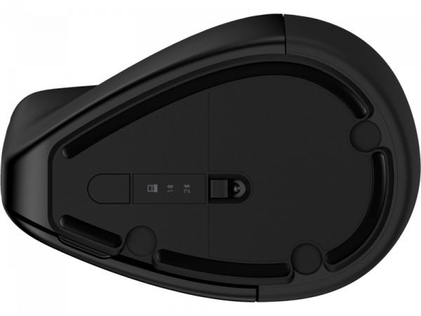HP 925 Ergonomic Vertical Mouse, Black ( 6H1A5AA ) 