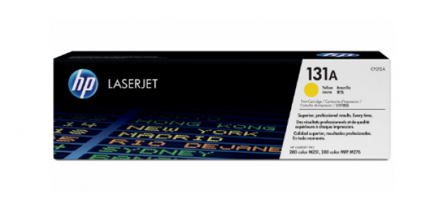HP 131A original Toner cartridge CF212A yellow standard capacity 1.800 pages 1-pack ( CF212A ) 