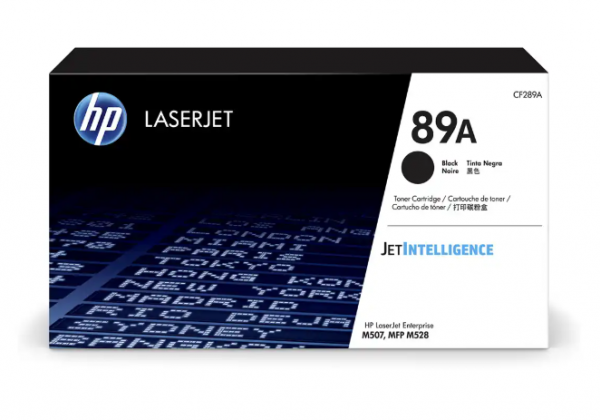 HP 89A Black LaserJet Toner Cartridge ( CF289A ) 