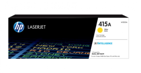 HP 415A Yellow LaserJet Toner Cartridge ( W2032A ) 