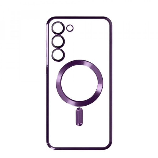Silikonska futrola Magsafe  Samsung A56 LILA