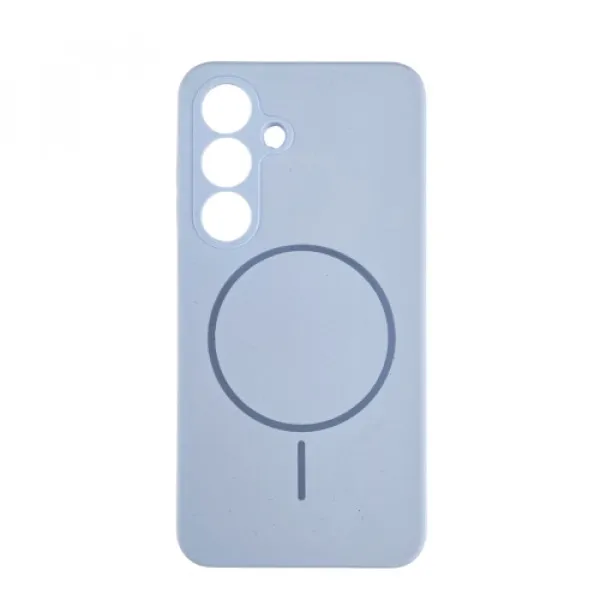 Silikonska futrola Magsafe LUX Samsung S25 + BEBI PLAVA