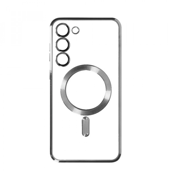 Silikonska futrola Magsafe  Samsung A56 SILVER