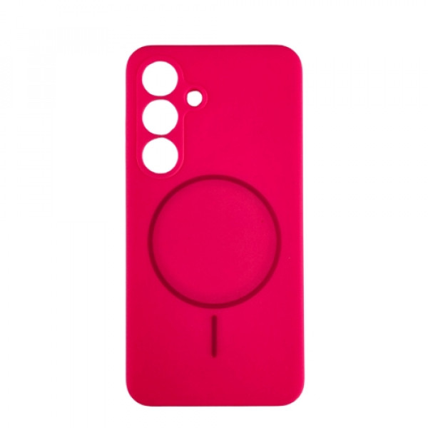 Silikonska futrola Magsafe LUX Samsung S25 ROZE