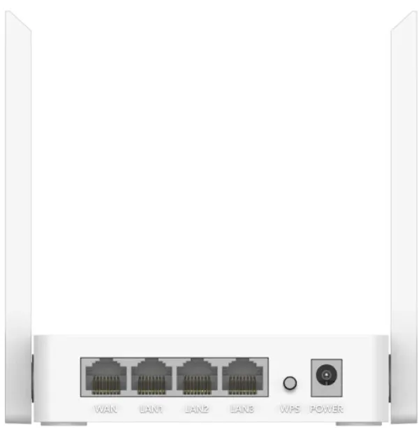 Cudy WR300 N300 Wi-Fi Router, Chipset MediaTek, router/AP/ Repeater/WISP 4xLAN, 2x5dBi