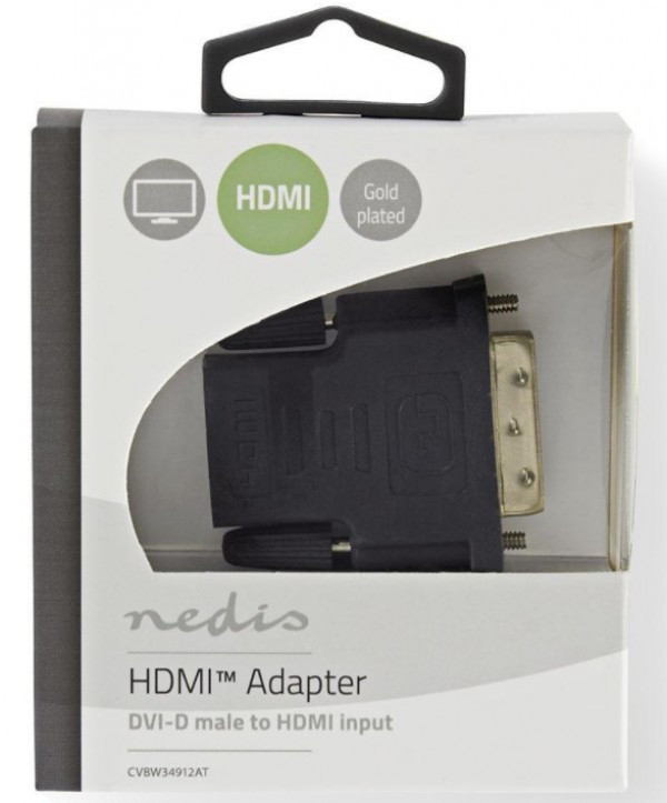 CVBW34912AT HDMI (A female) to DVI-D 24+1-Pin (male) adapter