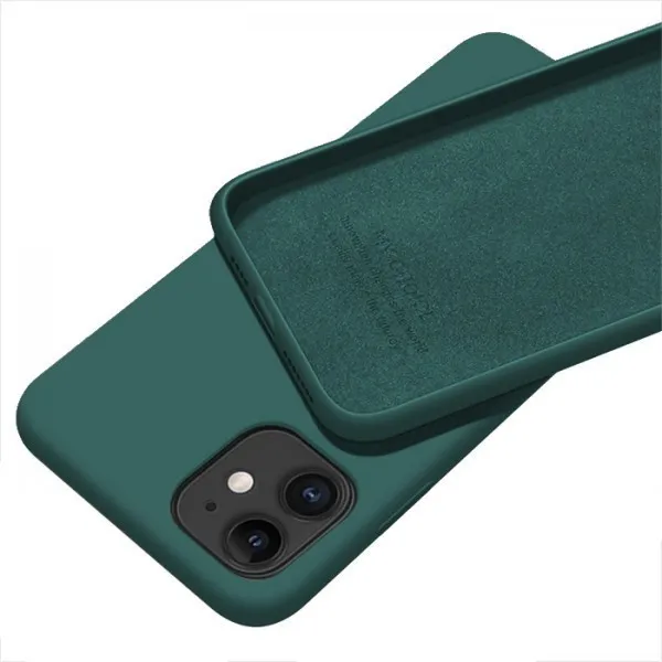 SAMSUNG A34 5G MCTK5 * Futrola Soft Silicone Dark Green (179.)