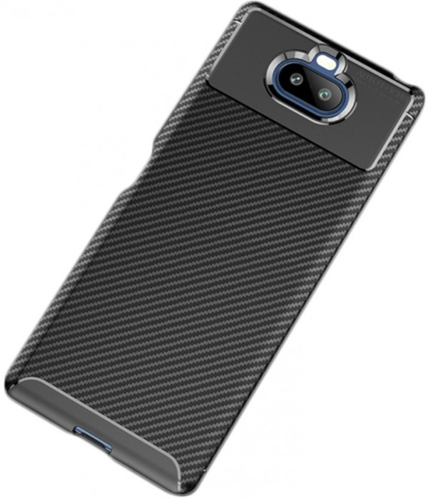 MCTK74-SAMSUNG A13 * Futrola Carbon Fiber Silicone Black (229)