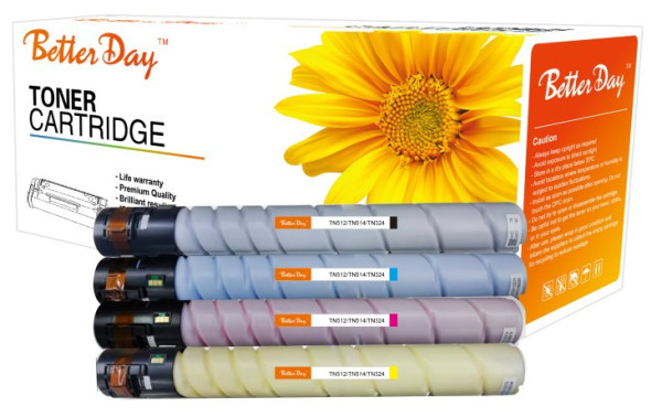Toner BetterDay C-TN512, TN514, TN324 MPS zam. kaseta za Konica Cyan 26k