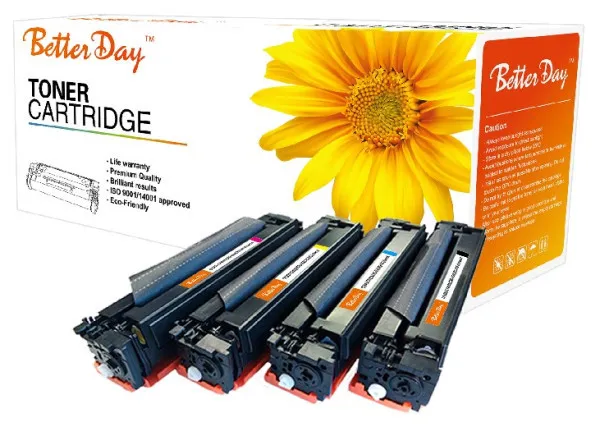 Toner BetterDay CF542A/CRG-054//CF402A/CRG-045 zam. kaseta za  HP Yellow 1.6k