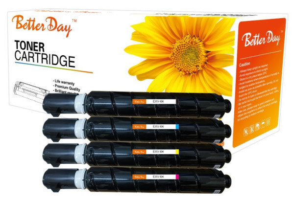 Toner BetterDay C-EXV-64 M zam. kaseta za CANON Magenta 25.5k
