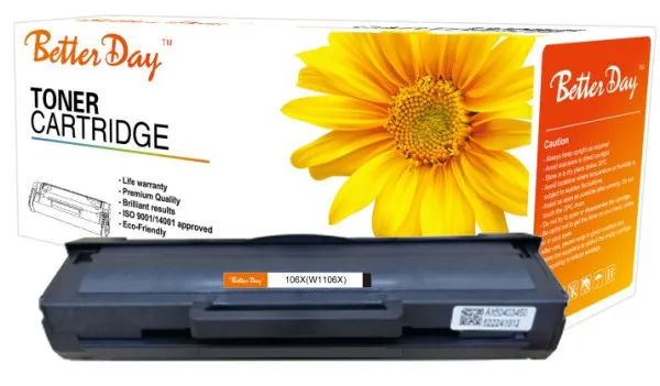 Toner BetterDay W1106X zam. kaseta za HP  2.5k  (sa cipom)