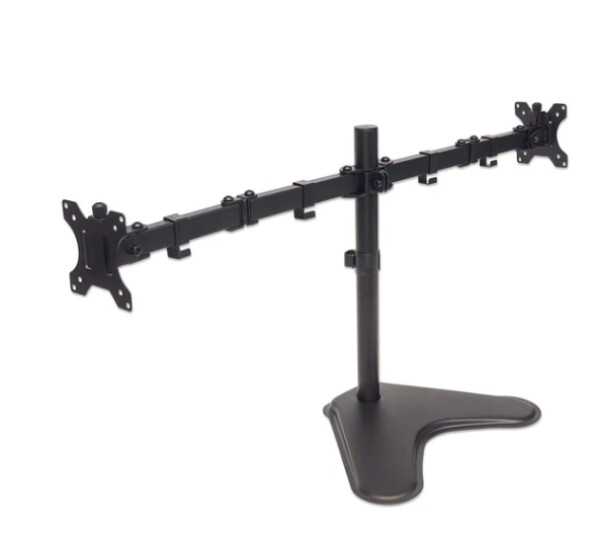Stoni nosač za dva monitora Manhattan 461559 13''-32''