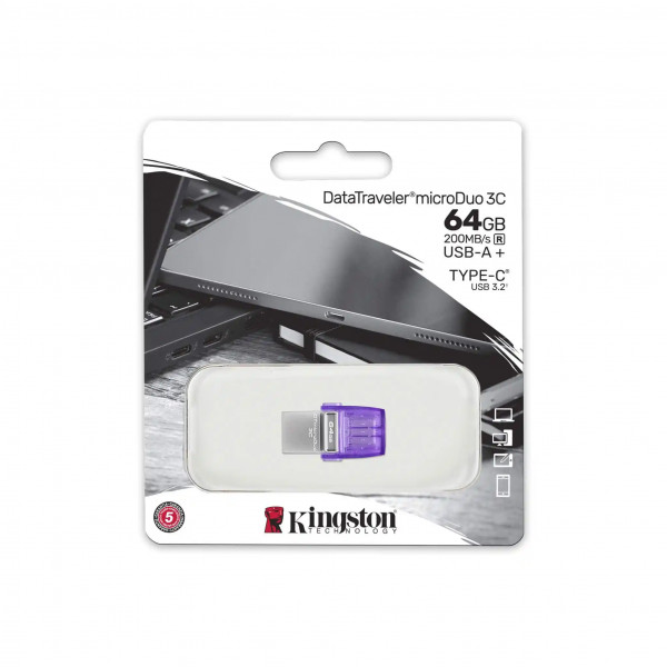 USB Flash 64GB Kingston DTDUO3CG364GB