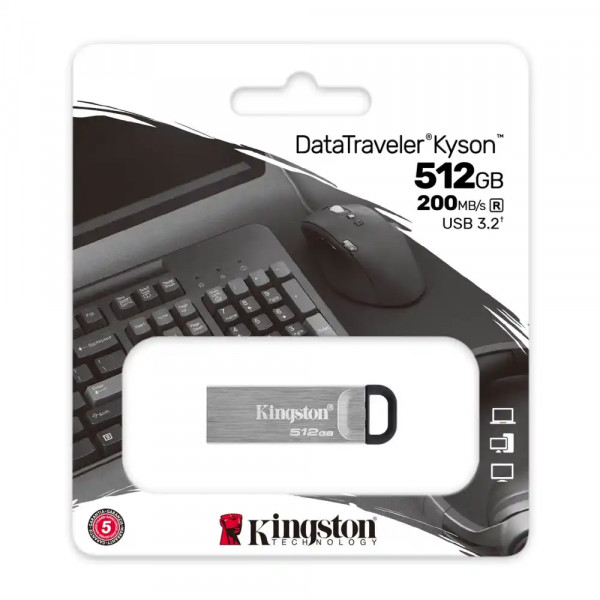 USB Flash Kingston 512GB 3.2 Kyson DTKN512GB