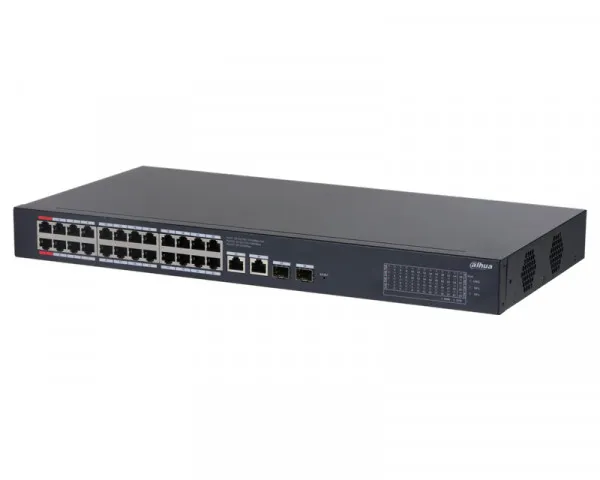DAHUA CS4228-24GT-375 28-Port Cloud Managed Desktop Gigabit Switch with 24-Port PoE 