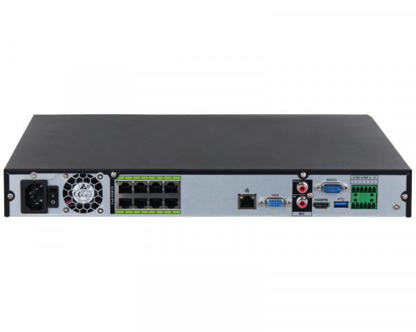 DAHUA NVR5208-8P-EI 8-kanalni 1U 8PoE 4K&H.265 Pro IP Video Snimac 