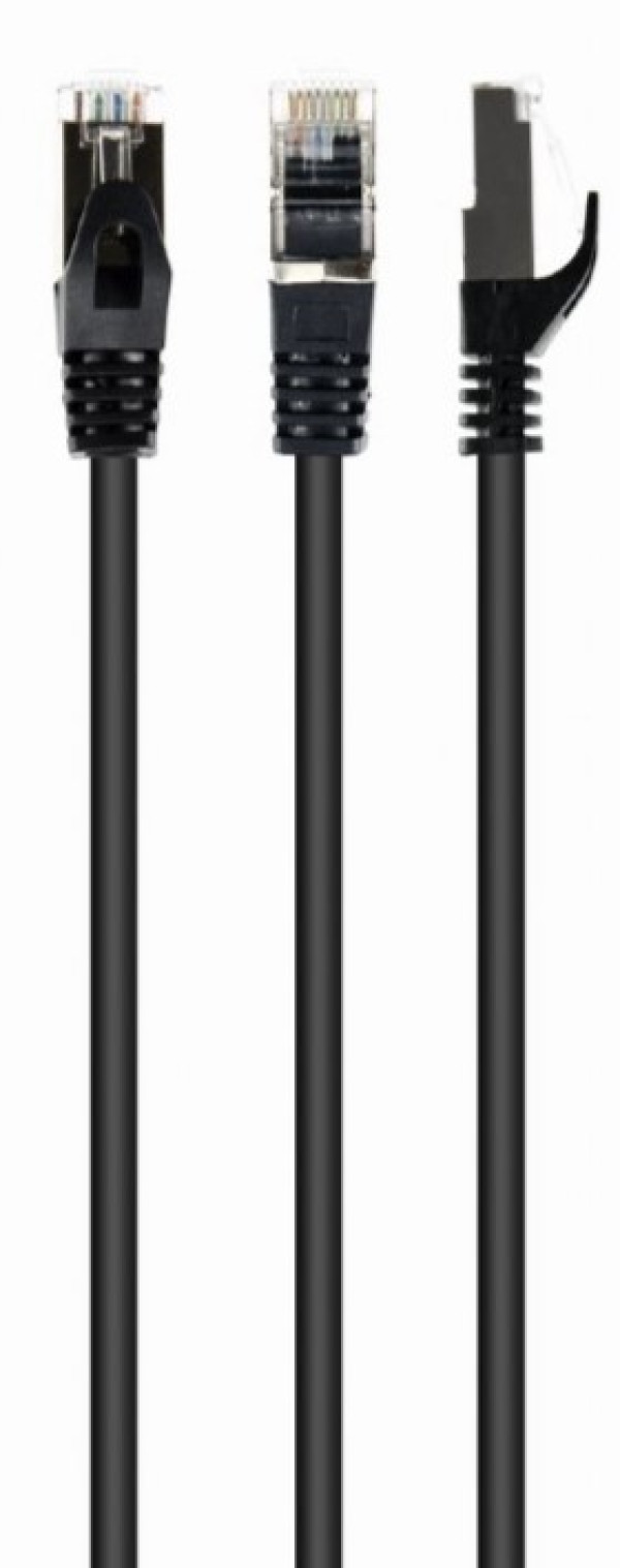 PP6A-LSZHCU-BK-30M Gembird Mrezni kabl, SFTP CAT.6A BAKARNI LSZH Patch cord 30m Black