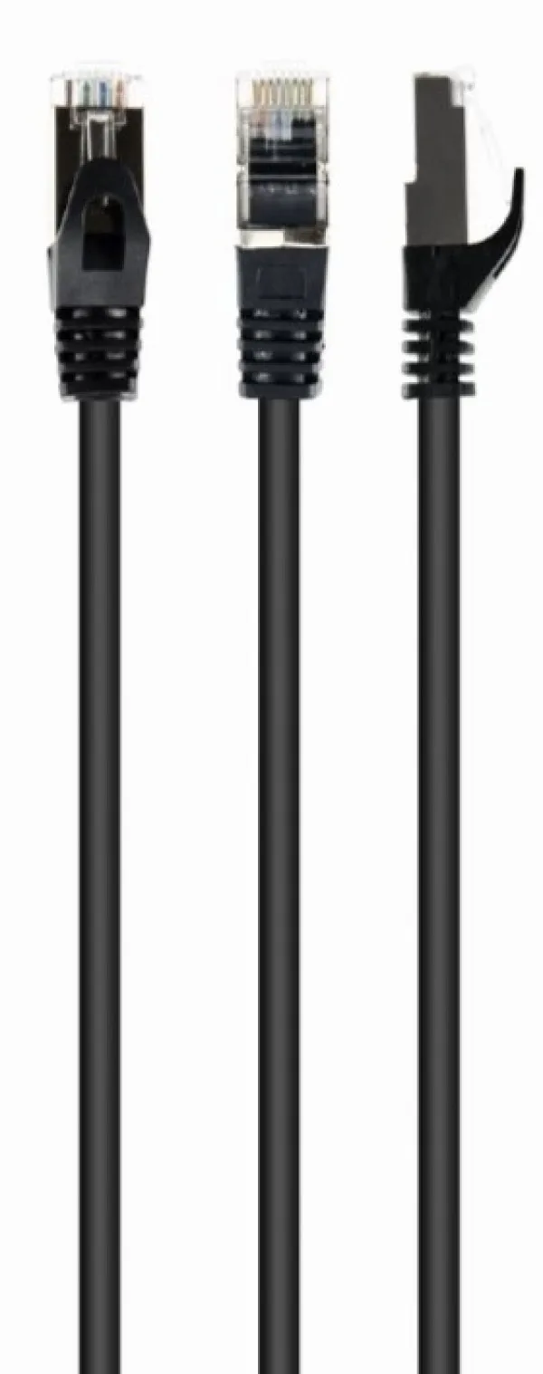 Gembird Mrezni kabl, PP6A-LSZHCU-BK-10M SFTP CAT.6A BAKARNI LSZH Patch cord 10m Black