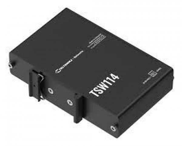 Industrijski switch TSW114 DIN RAIL Ethernet, Teltonika