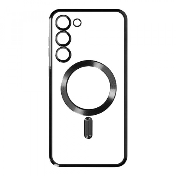 Silikonska futrola Magsafe SAMSUNG S25 PLUS CRNA