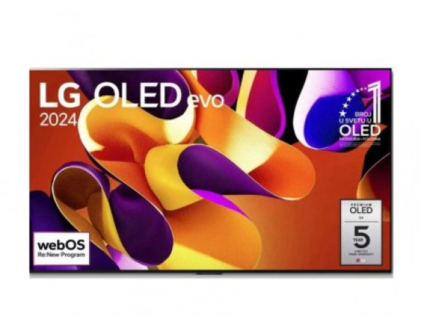LG OLED77G42LW evo G4 4K Smart TV 2024