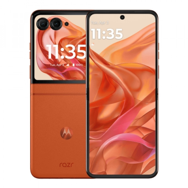 MOTOROLA RAZR 50 8256GB Narandžasta (bez punjača) + punjač + silikon