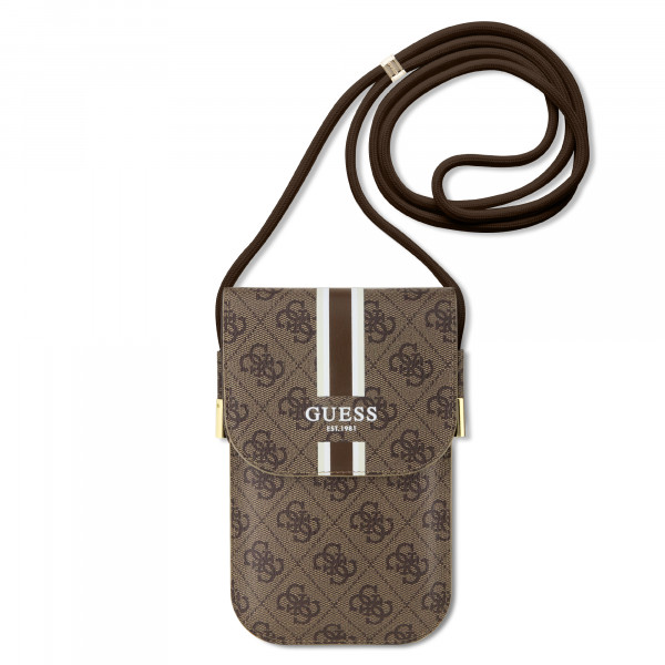 Guess torbica za dokumenta i telefon - braon GUOWBP4RPSW