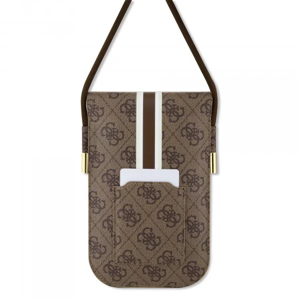 Guess torbica za dokumenta i telefon - braon GUOWBP4RPSW