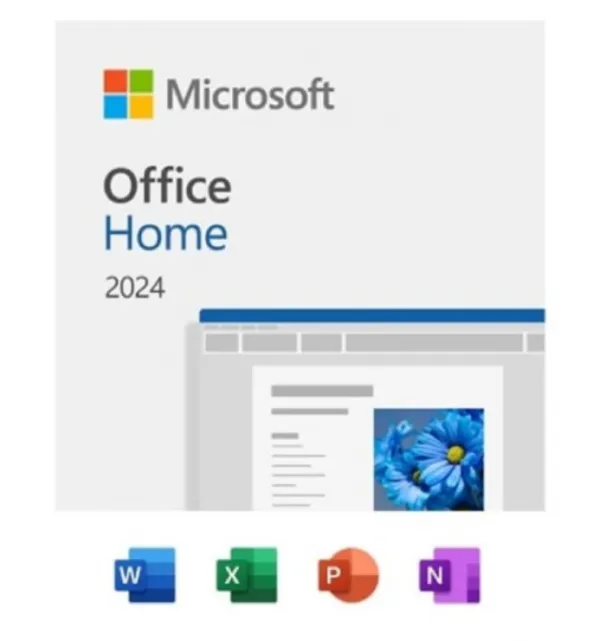 Microsoft Office Home 2024 English Central/Eastern Euro Only Medialess ( EP2-06817 )