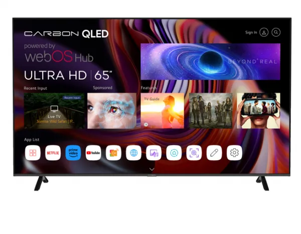 Carbon Smart TV 65QLED4KSW sa magičnim daljinskim