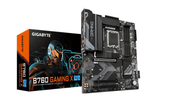 LGA 1700, B760 Chipset, 4x DDR5, Support 13th and 12th Gen, Fast Networks:2.5GbE LAN ( B760 GAMING X ) 