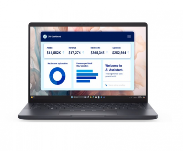 DELL Pro 13 Premium 13.3 inch FHD+ 400nits Core Ultra 5 236V 16GB 512GB SSD Backlit FP Win11Pro 3yr ProSupport laptop 