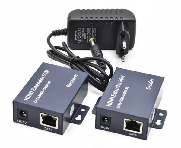 HDMI ekstender aktivni 60m 1080P KT-HEX196 Kettz