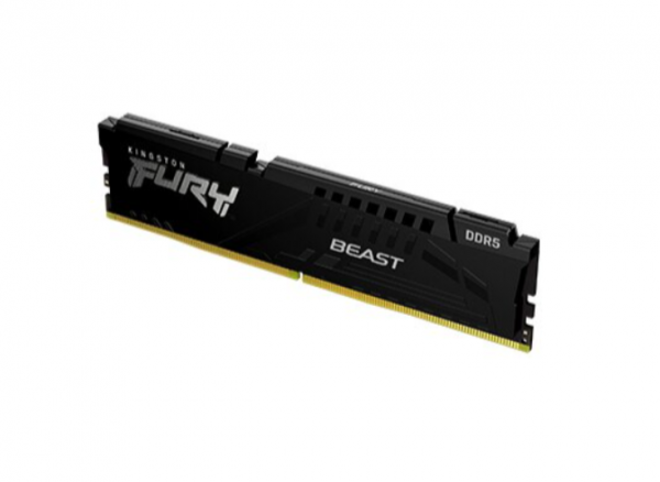 Kingston DDR5 16GB 5200MHz FURY BEAST, Non-ECC UDIMM, CL40 1.25V, 288-Pin 1Rx8, w/Heatsink KF552C40BB-16