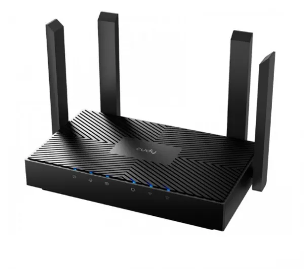 Cudy WR3000 AX3000 Dual Band 2.4+5Ghz Wi-Fi Ruter 1W/4LAN Gbit,4x5dBi 160MHz, Wisp/AP/REP
