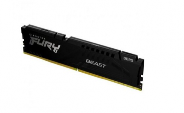 Kingston DDR5 16GB 5600MT/s FURY BEAST, Non-ECC UDIMM, CL36 1.25V, 288-Pin 1Rx8, Black, w/Heatsink, XMP & EXPO ( KF556C36BBE-16 )