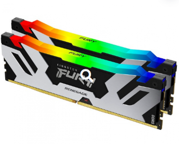DDR4 16GB 3200MHz [FURY RENEGADE RGB], Non-ECC UDIMM, CL16 1.35V, 288-Pin 2Rx8, w/RGB Heatsink, XMP ( KF432C16RB12A/16 ) 
