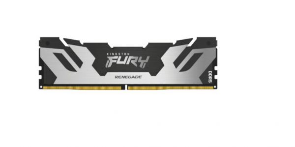 Kingston DDR5 48GB 6000MT/s FURY RENEGADE RGB Non-ECC UDIMM, CL32 1.35V, 288-Pin 2Rx8, Silver/Black, w/RGB Heatsink, XMP ( KF560C32RSA-48 )