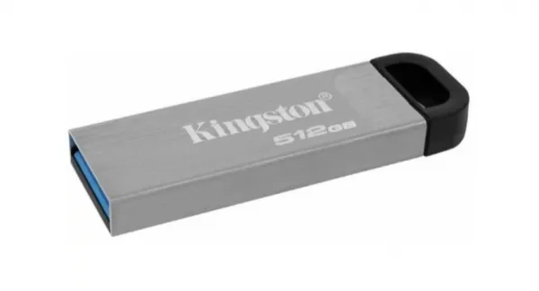 Kingston 512GB USB Flash Drive, USB 3.2 Gen.1, DataTraveler Kyson, Read up to 200MB/s, Write up to 60MB/s ( DTKN/512GB )