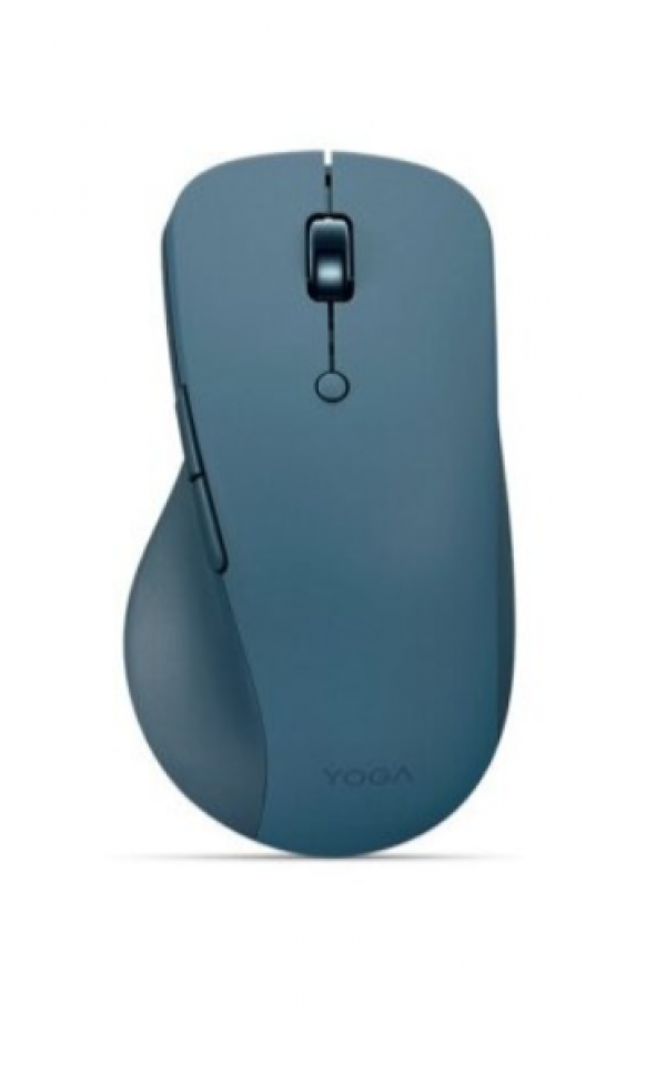 Lenovo Yoga Pro Mouse, Bluetooth 5.0, Blue Optical, 800-1600-2400 DPI (4000 DIP max), Recharable Li Battery, 6 buttons,Tidal Teal, USB-C fast char