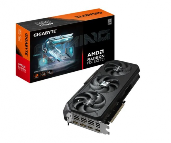 GIGABYTE Radeon RX 9070 GAMING OC ( GV-R9070GAMING OC-16GD )