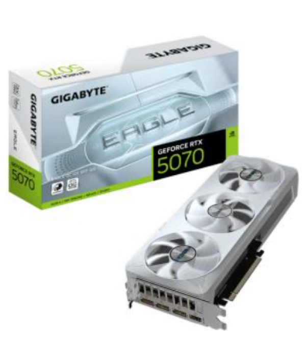 GIGABYTE GeForce RTX 5070 EAGLE OC ICE SFF 12GB ( GV-N5070EAGLEOC ICE-12GD )